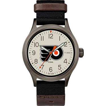 Imagem de Timex NHL Relógio de embreagem masculino 40 mm, Philadelphia Flyers