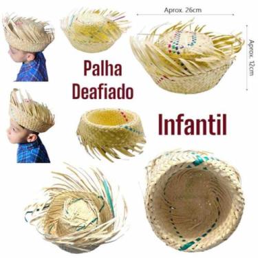 Imagem de Chapéu Caipira Infantil Masculino Estilo e Alegria no Arraiá! - Chapéu