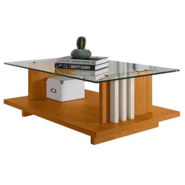Imagem de Mesa De Centro Frizz Cinamomo Off White - Madetec - MADETEC MOVEIS