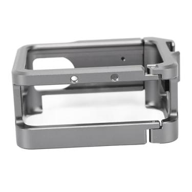 Imagem de Zerodis Quadro de Alojamento da Câmera de Ação de Liga de Alumínio para GO 3, Gaiola de Instalação Rápida Com Porta de Sapato Frio para Entusiastas da Fotografia