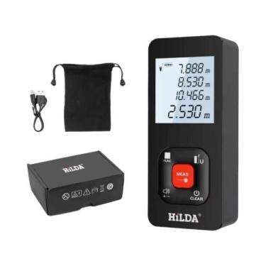 Imagem de Telêmetro a Laser Profissional HILDA 50M 100M 120M Ferramenta De Teste