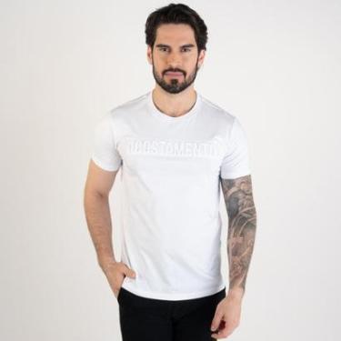 Imagem de Camiseta Acostamento Embossed Branca-Feminino