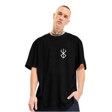 Imagem de Camiseta Oversized Unissex Anime Berserk Streetwer Nerd Geek - FSL.CON