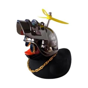 Imagem de Capacete De Pato De Borracha Amarelo, Decoração De Interior De Carro, 