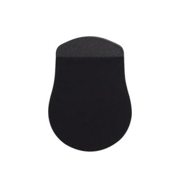 Imagem de ARFUKA Capa fina para mouse, bolsa autoadesiva, suporte universal para mouse mágico, compatível com computador, laptop, escritório, casa, preto