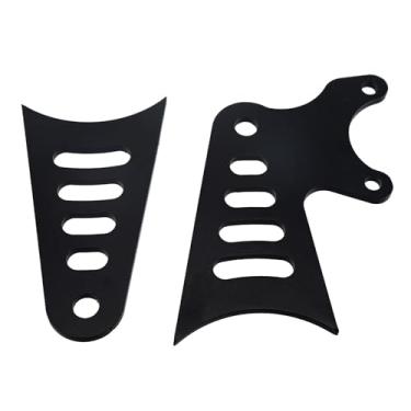 Imagem de Kit de suporte de freio hidráulico de mini bicicleta para Motovox MBX10 MBX11 Monster Moto Mega Moto MMB80 MMB105 80cc 105cc Kit de montagem de pinça de freio traseiro 10 cm com abas de extensão