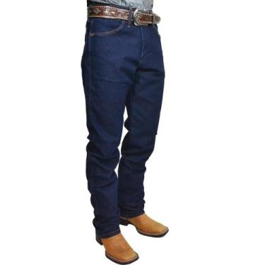 Imagem de Calca Jeans Masculina Wrangler 13m.we.pw Pro Rodeo Stretch Azul, Azul,