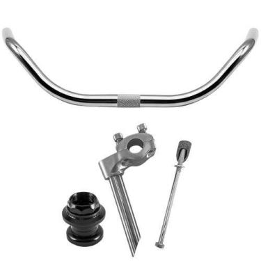 Imagem de Kit Guidão Caiçara Beach Com Suporte Mesinha e Caixa Direção - Biciclo