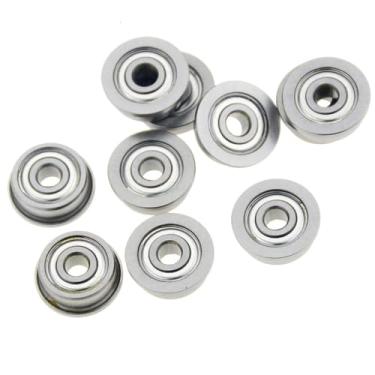Imagem de 10 peças de rolamento linear 8x16x5mm F688ZZ esfera de bucha de flange 8 * 16 * 5 mm para peças de impressora 3D