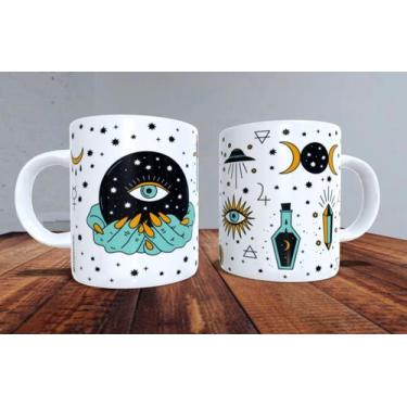 Imagem de Xicara de porcelana 325ml ref0013 - casa fé