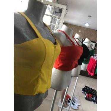 Imagem de Croped de alcinha com bojo