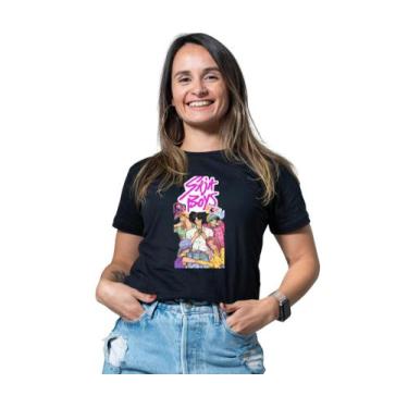 Imagem de Camiseta 100% Algodao Unissex Banda Guerreiras K-Pop Huntrix - Kyros, 