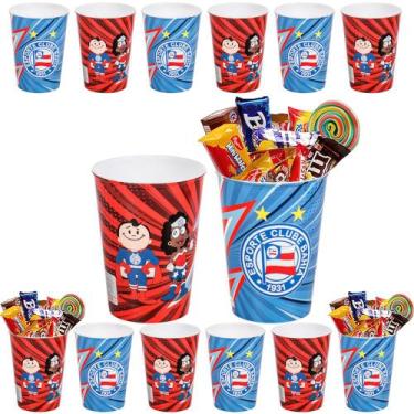 Imagem de Kit 10 Copos p/ Doces Lembrancinha Decoração de Festa Bahia - Plasútil