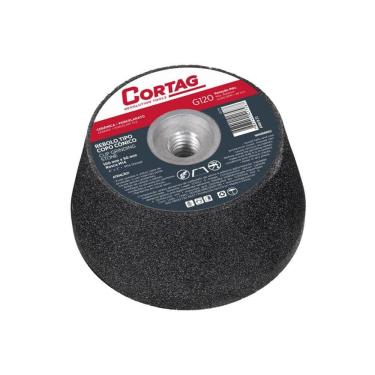 Imagem de Rebolo Copo Conico Cortag 75mm G80 Rosca M14