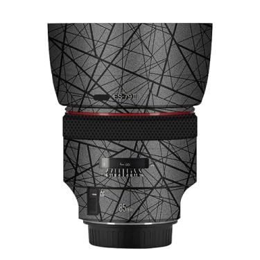 Imagem de EF 85 1.2 L II Skin Lens Camera Skin Wrap Vinil Adesivo Acessórios para Canon EF 85mm F1.2 L II (Cinza Cruzado)