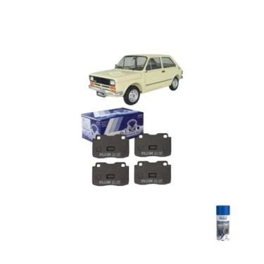 Imagem de Kit Pastilha Freio Corcel/Belina Até 1991 + Tekbond Anti Chio 300ml