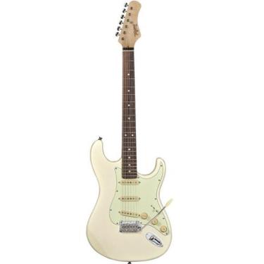 Imagem de Guitarra Tagima T635 WV Branco Vintage E/MG Escala Escura Escudo Mintg
