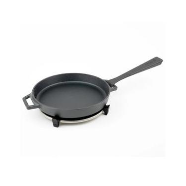 Imagem de Panela de Ferro Fundido Ooni Skillet 25cm com Base em Aço Inox