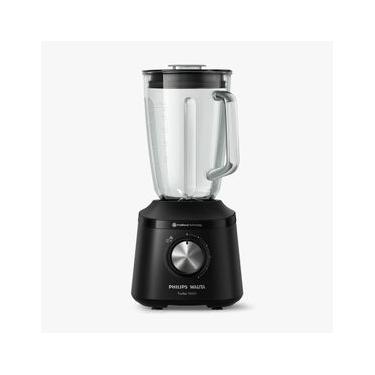 Imagem de Liquidificador Philips Walita Serie 3000 Turbo Jarra De Vidro 700W Preto HR2272 220V