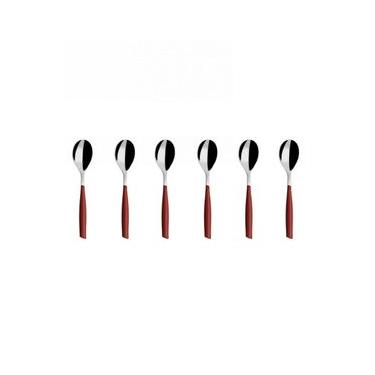 Imagem de Colher para Café 15cm Inox 6 peças Marsala Glamour Bugatti