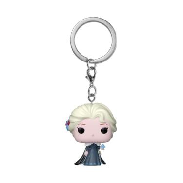 Imagem de Funko Pop! Disney: Princess Holiday - Elsa - Frozen Novelty Keyring - Collectable Mini Figure - Stocking Filler - Gift Idea - Official Merchandise - Disney/Pixar Fans - Backpack Decor