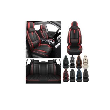Imagem de YuCen Capas de assento de carro adequadas para Toyota RAV4 2019-2025 protetor de assento de couro respirável impermeável, compatível com airbag, fácil de instalar e limpar, interior automotivo durável