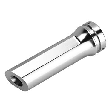 Imagem de AYNEFY Capa de Freio de Mão, Protetor de Manga de Freio de Mão de Alumínio Com para a Maioria Dos Carros Manuais, Fácil Instalação, Acabamento Prateado (#04)