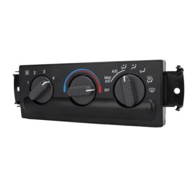 Imagem de SPYMINNPOO Módulo de Controle Climático, Painel de Controle de Aquecedor CA de Plástico ABS de Grau Automotivo Com Ajuste Preciso de Temperatura para Modelos S10 Bravada Sonoma 1999-2004