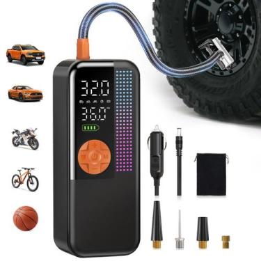 Imagem de Compressor de ar portátil para inflador de pneus WEOLULI 150 PSI