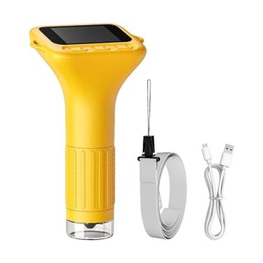 Imagem de Microscópio Portátil para Crianças - Brinquedo Científico com Ampliação 1000X,Lupa de Bolso para Exterior - para Aprendizes Jovens Exploradores da Atividades Finais de Semana em Casa