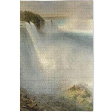 Imagem de Quebra-cabeças para adultos com pintura de gato branco, 1000 peças, jogos tecnológicos, presentes divertidos para família, quebra-cabeça, arte, brinquedo, pintura, 75 x 50 cm