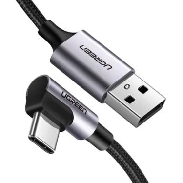 Imagem de Cabo  Ugreen,USB-c 90 Graus, Para USB-a 2.0, 1 Metro