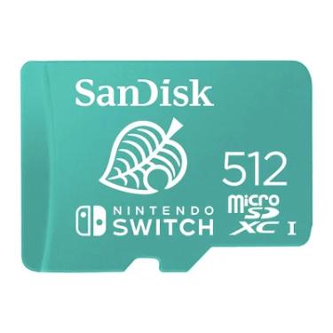 Imagem de Cartão Memória Micro Sd Sandisk, 512GB, Microsd Nintendo, switch