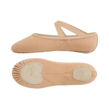 Imagem de Sapatos De Dança Para Meninas Com Solado Macio, Sapatilhas De Balé Em 