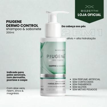 Imagem de Piugene shampoo e sabonete para controle da psoriase e dermatite - 200