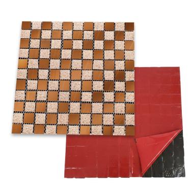 Imagem de Pastilha Vidro Adesiva Parede Cozinha Banheiro Salao Casa