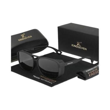 Imagem de Óculos De Sol Polarizados Unissex Com Armação Grande, Proteção UVA B P