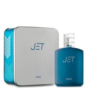 Imagem de Perfume Masculino Jet I' Man Deo Colônia Lata 100ml QHS - Ciclo