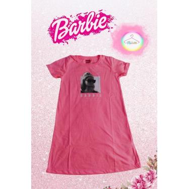 Imagem de Vestido Infantil Barbie - Rosa