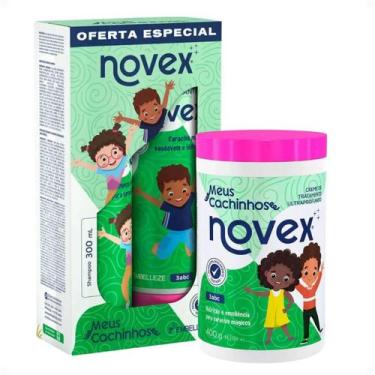 Imagem de Kit Novex Meus Cachinhos 3abc: Shampoo e Tratamento Condicionante 300m