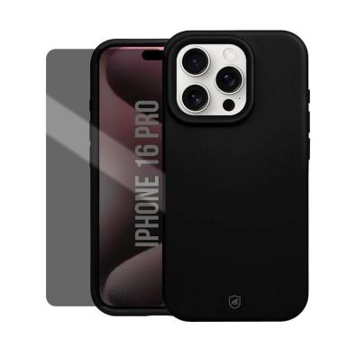 Imagem de Kit Capa Silicon Premium E Película Hydrogel Privacidade Para Iphone 16 Pro - Gshield