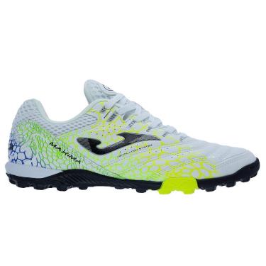 Imagem de Chuteira Society Masculina Joma Turf Máxima Branco-Masculino