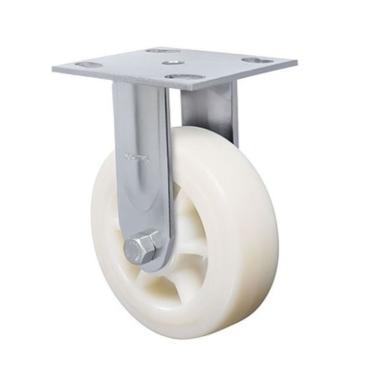 Imagem de Rodízio Fixo 4'' Com Placa Nylon Schioppa Profissional Resistente Capacidade 400kg
