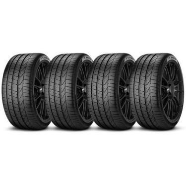 Imagem de Kit 4 Pneus Pirelli Aro 19 255/35R19 P Zero (PZ4) 96Y XL Run Flat