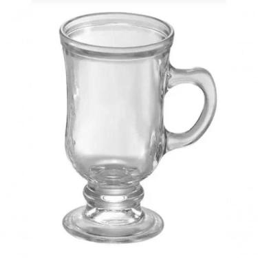Imagem de Caneca Vidro Café Nespresso Dolce Gusto 220ml Xicara - Útil Bazar