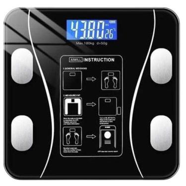Imagem de Balança digital corporal bluetooth com bioimpedância 180 kg - IMPORTAD