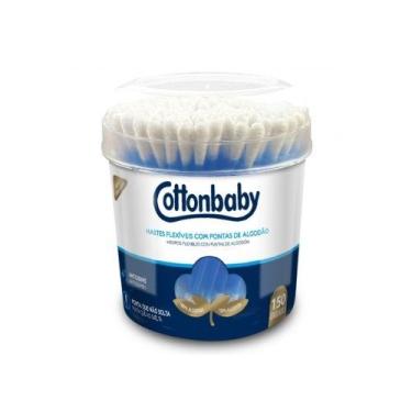 Imagem de Hastes flexiveis cottonbaby pote 150