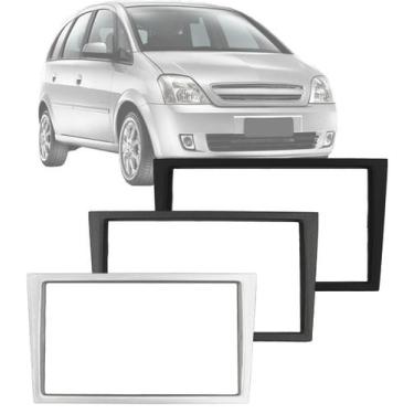 Imagem de Moldura De Painel Para CD DVD 2 Din 7" Polegadas Gm Meriva 2003 até 20