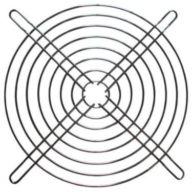 Imagem de Grade tela de protecao para cooler ventilador ventoinha 12x12cm - Sibr