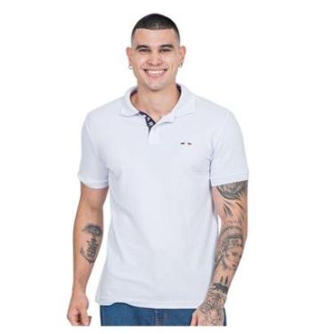 Imagem de Camisa Polo FMF  Básica Piquet no Estilo Tommy Bordado França-Masculino